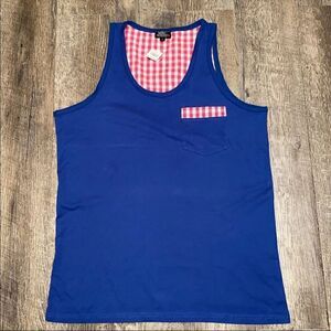 MSC Gingham Tank Top  